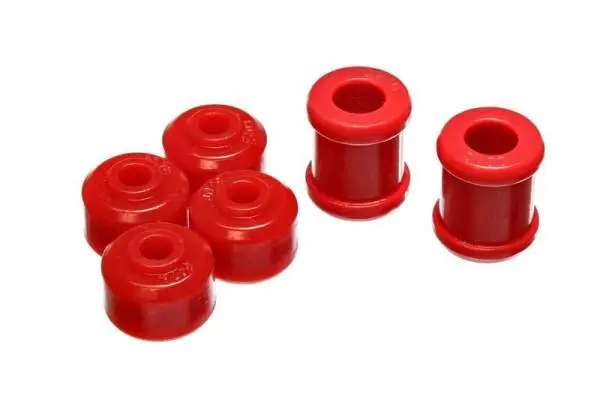Energy Suspension 88-98 GM Silverado 1/2 Ton C-10/C1500 P/U 2WD Red Rear Shock Bushing Set thumbnail 4