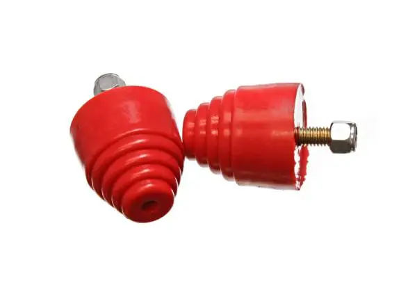 Energy Suspension All Purpose Red Bump Stop Set 2 1/8 inch Tall / 2 inch dia. (2 per set) image 2