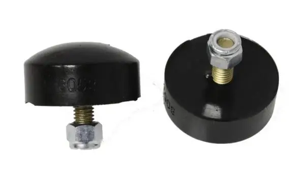Energy Suspension Black 1 inch Tall Button head Bump Stop Set (2 per set) image 2