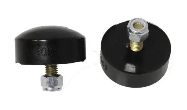 Energy Suspension Black 1 inch Tall Button head Bump Stop Set (2 per set) image 3