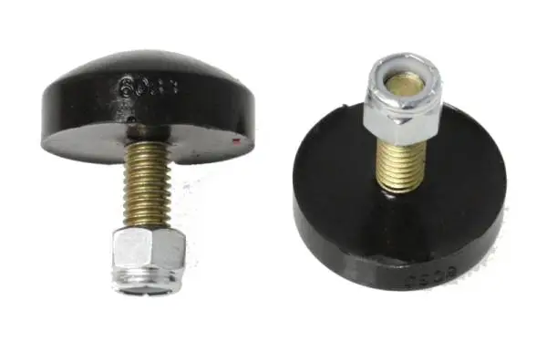 Energy Suspension Universal Black Low Profile Button head bump stop 11/16 inch tall x 1 5/8 inch dia image 3