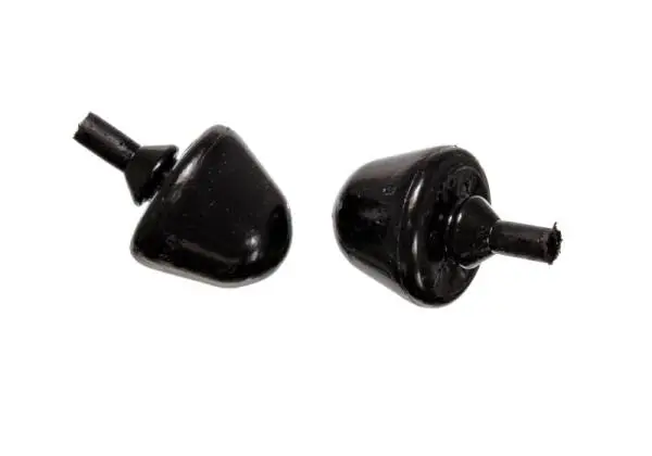 Energy Suspension Bump Stop Round Bullet Nose - Black image 2