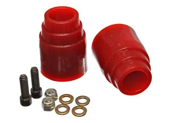 Energy Suspension 00-04 Ford Excursion Red Rear Axle Bump Stop Set thumbnail 3