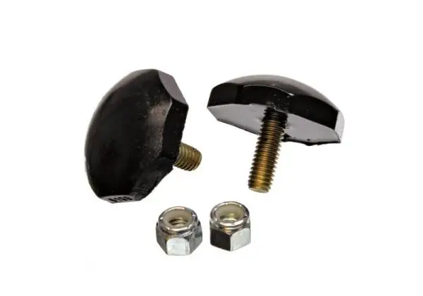 Energy Suspension Octagon Bump Stop Set - Black