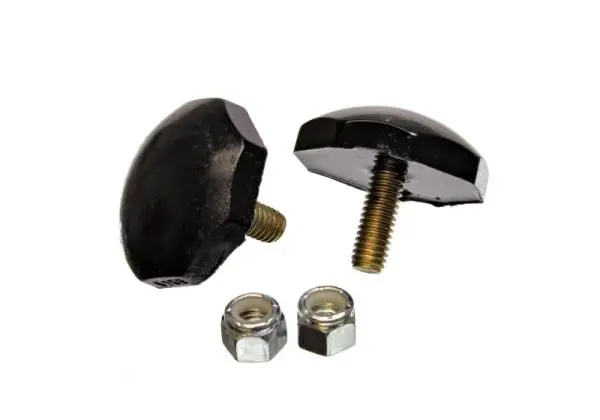 Energy Suspension Octagon Bump Stop Set - Black image 2