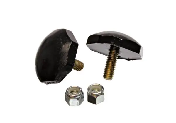 Energy Suspension Octagon Bump Stop Set - Black image 3