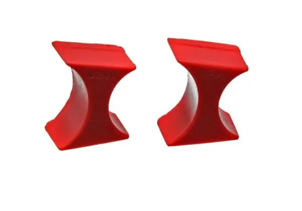 Energy Suspension 2.0 X 1.5 Shock Isolator Set - Red image 2