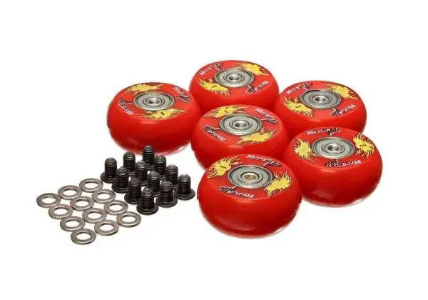 Energy Suspension 2in /50 Mm Wheel (6 Ea) - Red image 4
