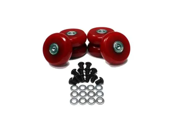Energy Suspension 2.375 inch Hyper-Glide PolyCreeper Wheels (Set of 6) image 2