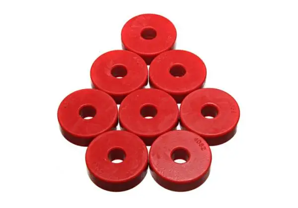 Energy Suspension Pad - Firm - 1-15/16in OD x 9/16in ID x 21/32in H - Red image 2
