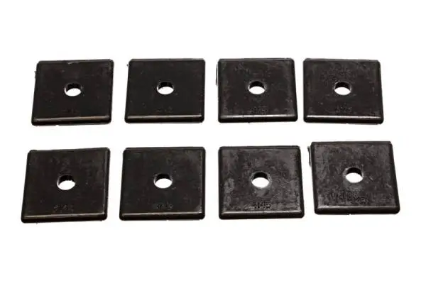 Energy Suspension Pad - Med - 2in SQ x 7/16in ID x 1/4in H - Black image 2