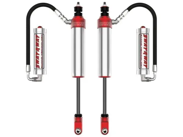 aFe Sway-A-Way 2.5 Front Shock Kit w/Remote Reservoirs for 2-3.5 IN Lifts Ford F-250/F-350 17-24 4WD