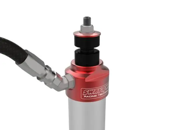 aFe Sway-A-Way 2.5 Front Shock Kit w/ Remote Reservoirs for 4-6 IN Lifts Ford F-250/F-350 17-24 4WD image 2