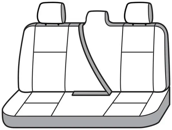 Covercraft 19-24 Dodge Ram 1500 Quad Ex Classic Rear w/o FDA Endura LogoSeatSaver 2nd Row Seat Cover thumbnail 7