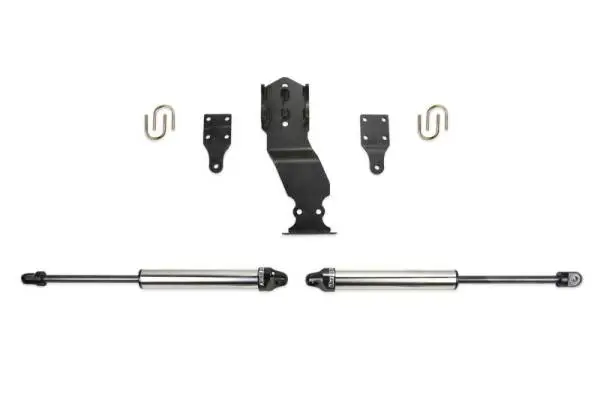Fabtech 17-21 Ford F250/F350 4WD Dual Steering Stabilizer System w/DL 2.25 Shocks thumbnail 2