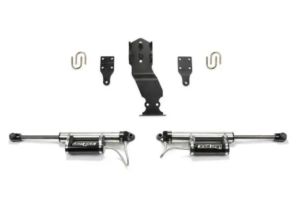 Fabtech 17-21 Ford F250/F350 4WD Dual Steering Stabilizer System w/DL 2.25 Resi Shocks thumbnail 2