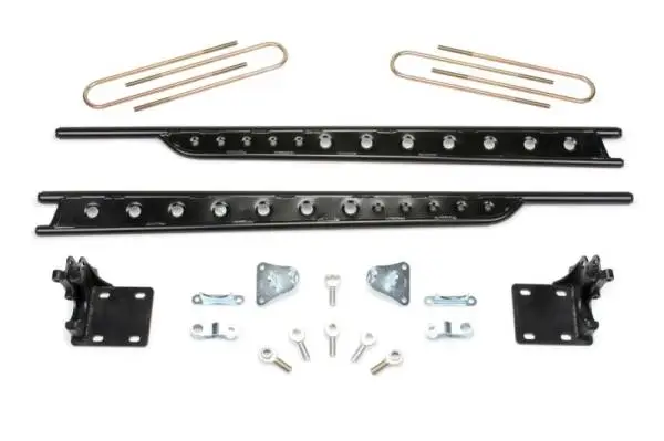 Fabtech 11-16 Ford F250/350 4WD Long Bed Floating Rear Traction Bar System thumbnail 2