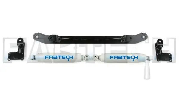 Fabtech 01-10 GM 2500HD/3500HD 2WD/4WD Dual Performance Steering Stabilizer thumbnail 2