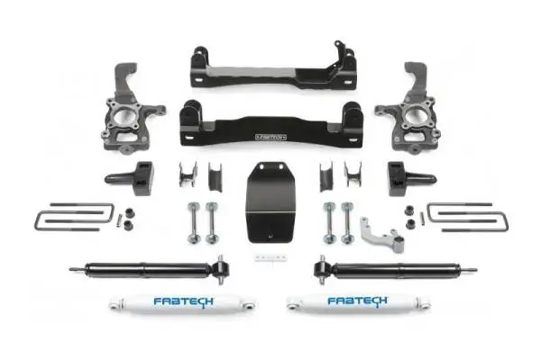 Fabtech 15-20 Ford F150 2WD 4in Basic Sys w/Rr Perf Shks thumbnail 2