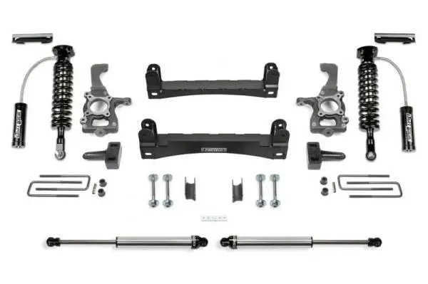 Fabtech 15-20 Ford F150 2WD 4in Perf Sys w/2.5 Resi & 2.25