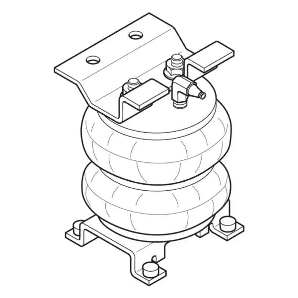 Firestone Ride-Rite Air Helper Spring Kit Rear 75-96 Chevrolet P30 RWD (W217602080) thumbnail 2