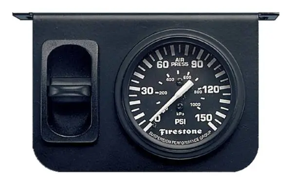 Firestone Air Adjustable Leveling Pneumatic Control Panel w/Single Gauge 0-150psi (WR17602149) thumbnail 2