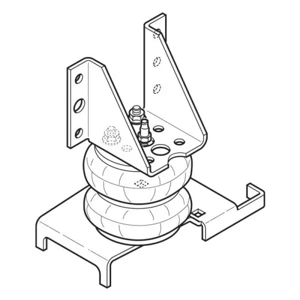 Firestone Ride-Rite Air Helper Spring Kit Front 84-04 Ford F250/F350 (W217602223) thumbnail 2