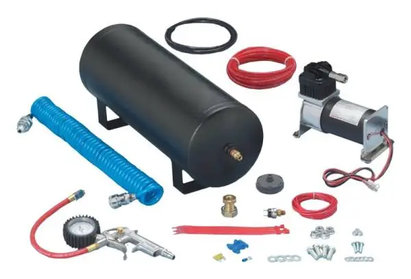 Firestone Level Command Xtra Air Supply Heavy Duty Compressor 3 Gal Tank w/Ext. Hose (WR17602239) thumbnail 2