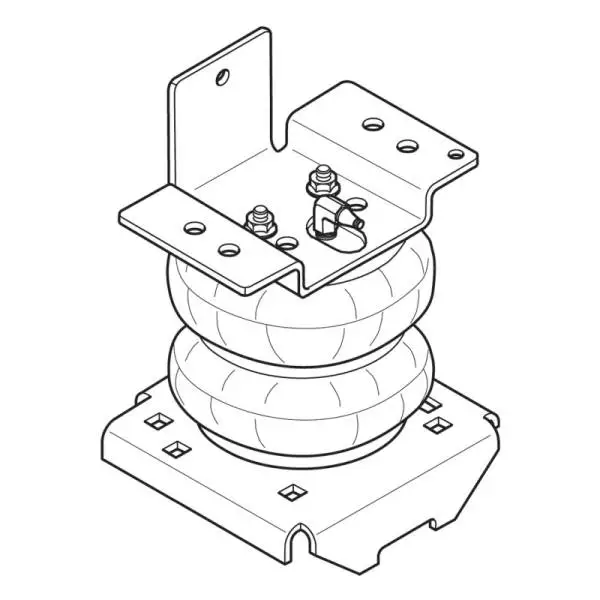 Firestone Ride-Rite Air Helper Spring Kit Rear 01-10 Chevy/GMC C2500HD/C3500HD Cab (W217602249) thumbnail 2
