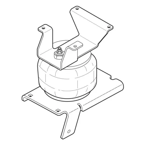 Firestone Ride-Rite Air Helper Spring Kit Rear 03-09 GM G1500 (W217602423) thumbnail 2