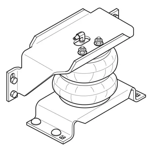 Firestone Ride-Rite Air Helper Spring Kit Front 07-17 Dodge RAM 3500HD Cab 2WD/4WD (W217602478) thumbnail 2