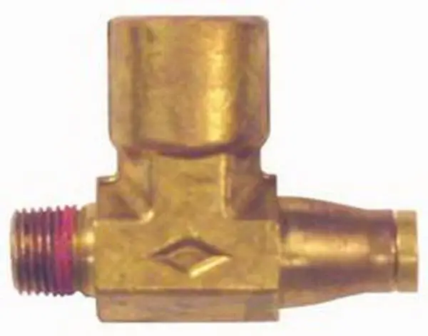 Firestone Compressor Tee 1/4in. x 1/8in. NPMT x 1/8in. NPFT Air Fitting - Single (WR17603066) image 2