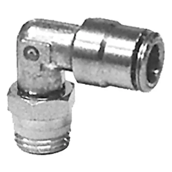Firestone Male (3/8in. Tubing) 1/2 NPT 90 Degree Elbow Swivel Air Fitting - 25 Pack (WR17603282) image 2