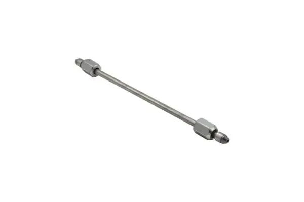 Fleece Performance 11in High Pressure Fuel Line (8mm x 3.5mm Line M14x1.5 Nuts)