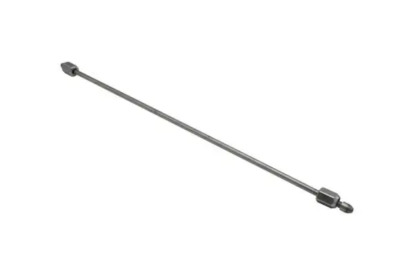 Fleece Performance 22in High Pressure Fuel Line (8mm x 3.5mm Line, M14x1.5 Nuts)