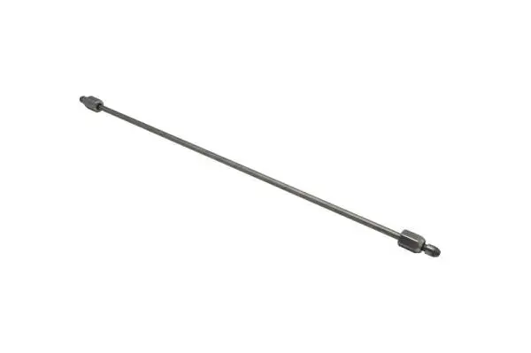 Fleece Performance 23in High Pressure Fuel Line (8mm x 3.5mm Line, M14x1.5 Nuts)