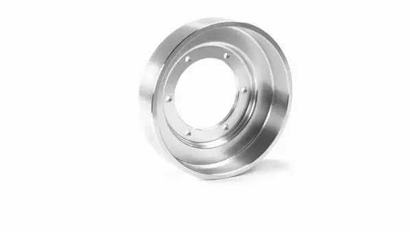 Fleece Performance 03-12 Dodge 2500/3500 Cummins Fan Drive Pulley (Bare Aluminum Finish) thumbnail 2