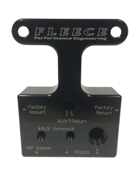 Fleece Performance 07.5-09 Dodge 6.7L Cummins 3rd Gen Fuel Distribution Block