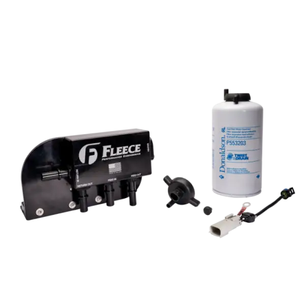 Fleece Performance 17-24 Ford F250-550 Powerstroke Under Bed Fuel Filter Assembly