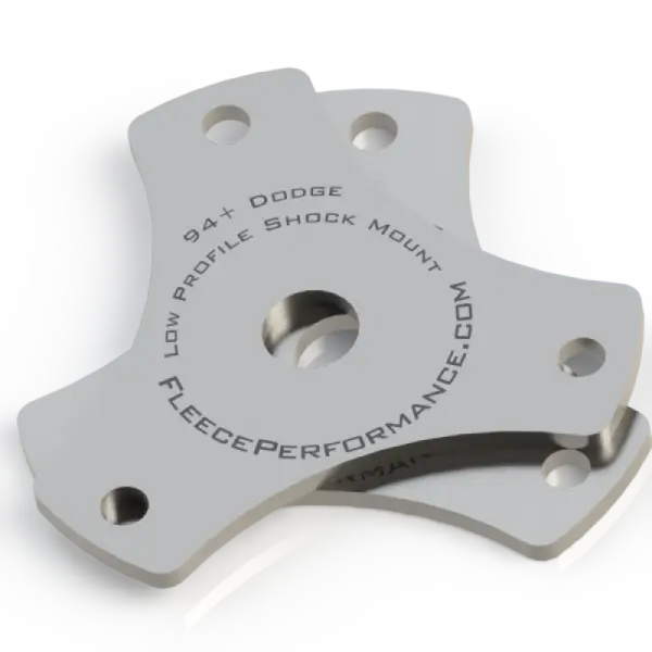 Fleece Performance 2500 and 3500 Low Profile Shock Mounts