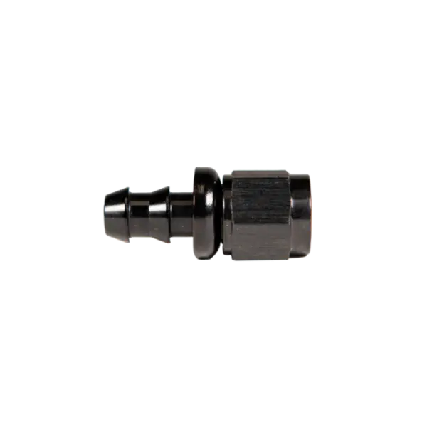 Fleece Performance Universal -8AN Straight to Hose Barb - Black