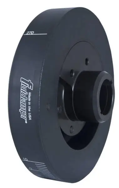 Fluidampr Chevy 454-502 CID-V8 w/ one 3/16 and one 1/4 key slot Steel Externally Balanced Damper thumbnail 2