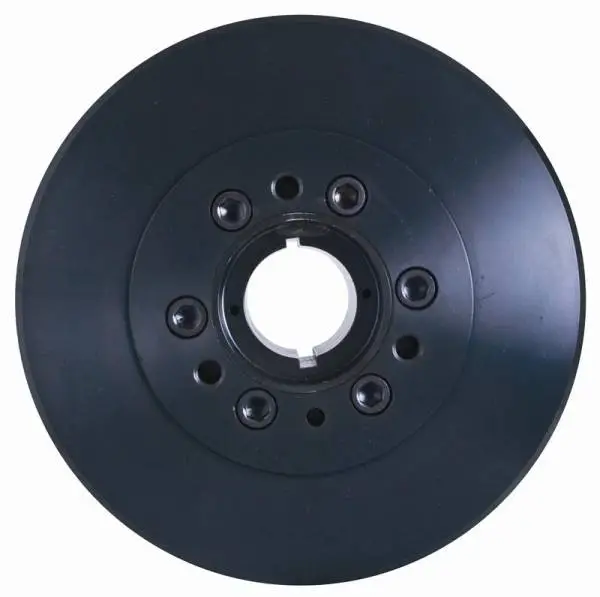 Fluidampr Chevy 454-502 CID-V8 w/ one 3/16 and one 1/4 key slot Steel Externally Balanced Damper thumbnail 3