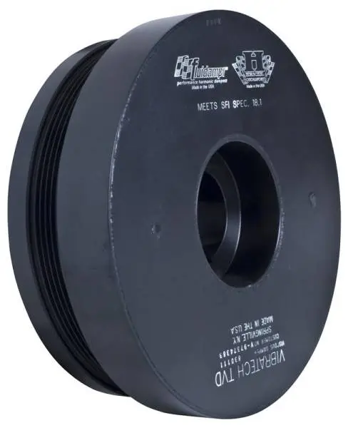Fluidampr 6.6L GM Duramax 2006-2008 Steel Externally Balanced Damper thumbnail 2