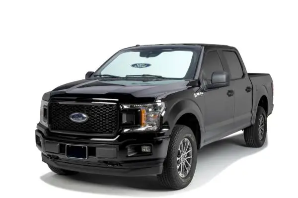Covercraft UVS100 Premier Series Custom Sunscreen with Ford Blue Oval logo image 3
