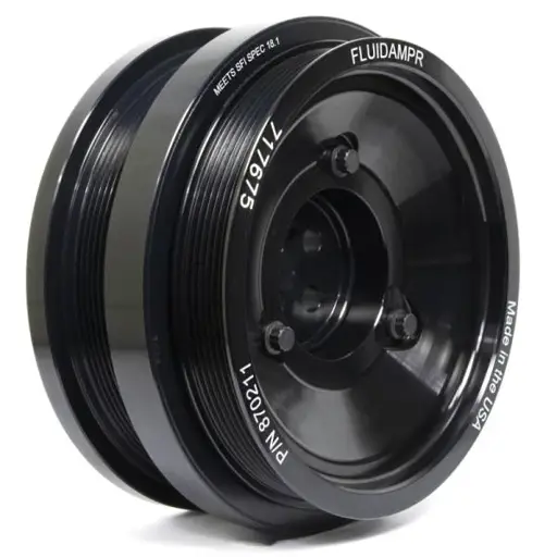 Fluidampr Ford PowerStroke 6.0L Dual Alternator Steel Externally Balanced Damper