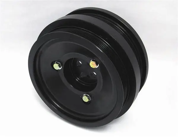 Fluidampr Ford PowerStroke 6.0L Dual Alternator Steel Externally Balanced Damper thumbnail 2