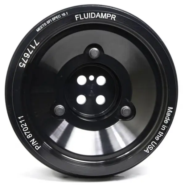 Fluidampr Ford PowerStroke 6.0L Dual Alternator Steel Externally Balanced Damper thumbnail 5