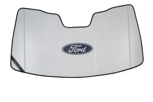 Covercraft UVS100 Premier Series Custom Sunscreen with Ford Blue Oval logo