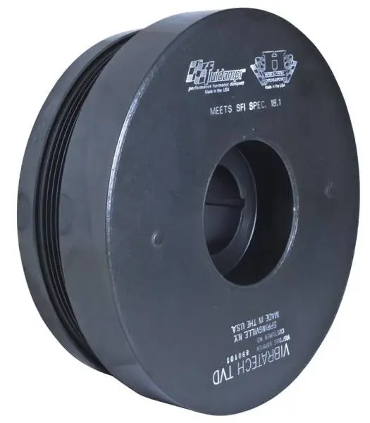 Fluidampr 6.6L GM Duramax 2001-2005 Steel Externally Balanced Damper thumbnail 6